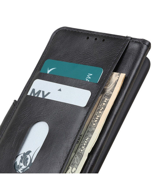 Étui Folio Xiaomi Poco F2 Pro Simili Cuir avec Fonction Support