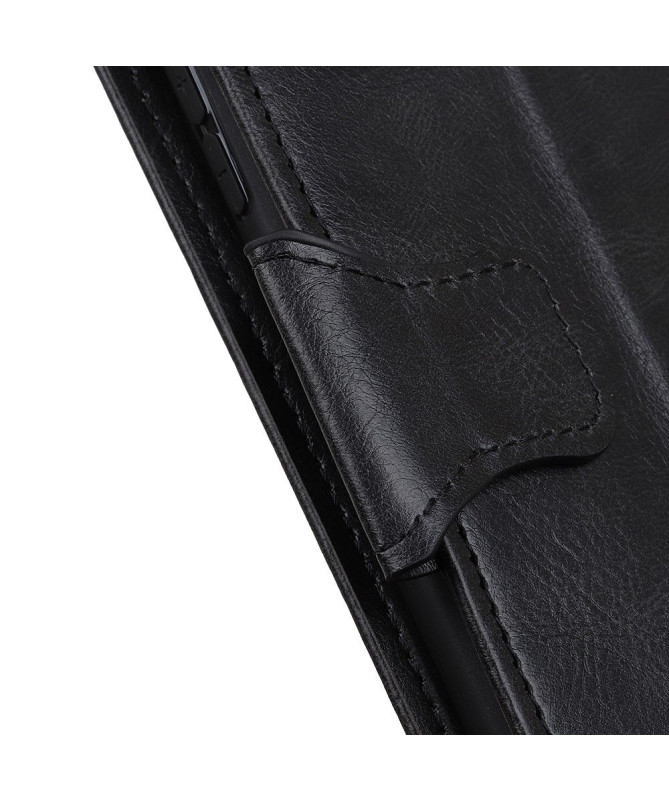 Étui Folio Xiaomi Poco F2 Pro Simili Cuir avec Fonction Support