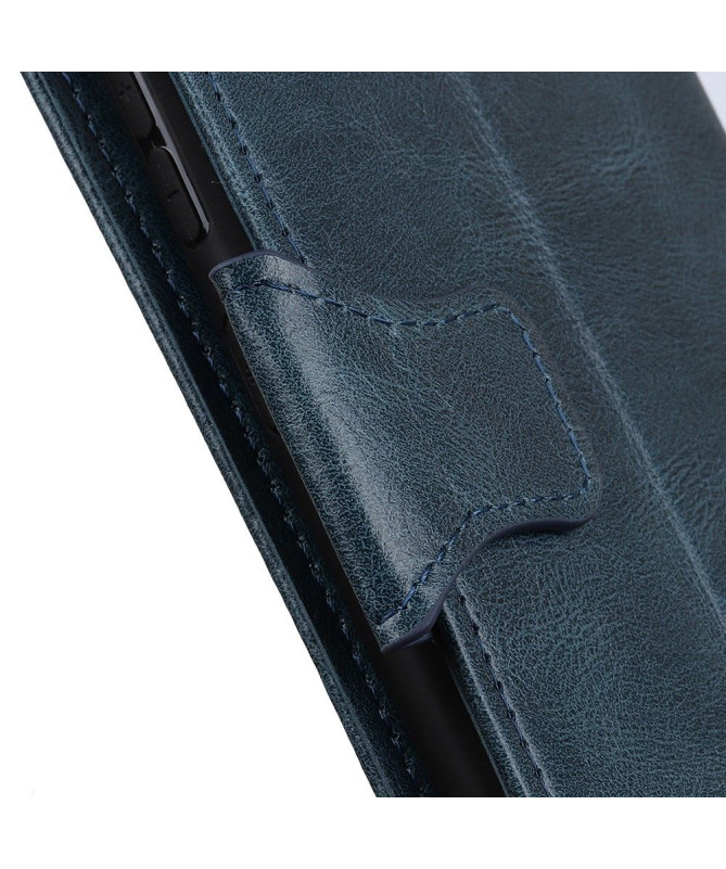 Étui Folio Xiaomi Poco F2 Pro Simili Cuir avec Fonction Support