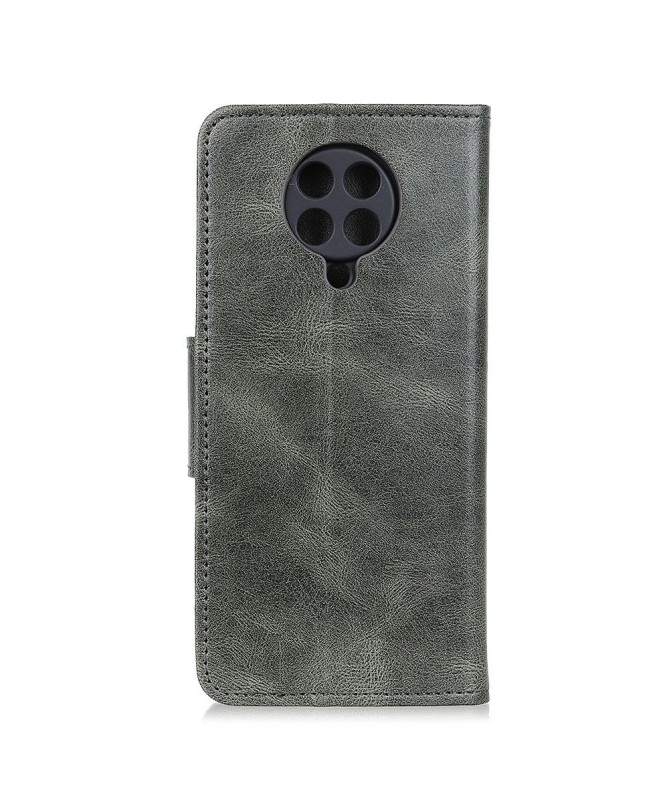 Étui Folio Xiaomi Poco F2 Pro Simili Cuir avec Fonction Support