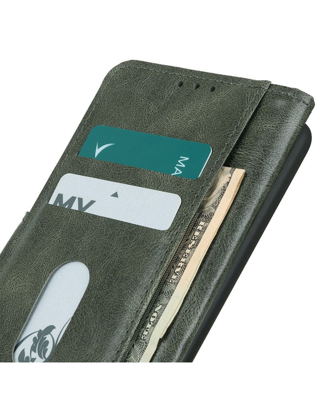 Étui Folio Xiaomi Poco F2 Pro Simili Cuir avec Fonction Support