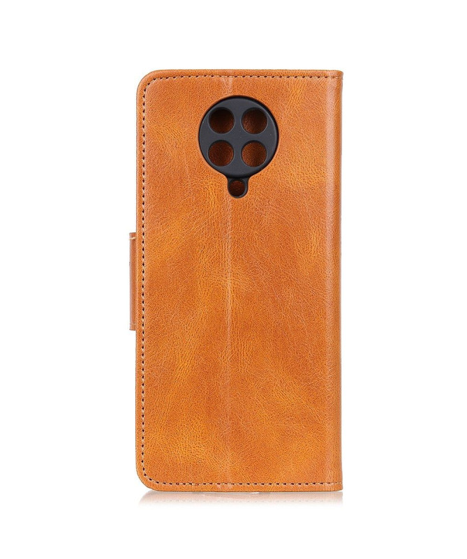Étui Folio Xiaomi Poco F2 Pro Simili Cuir avec Fonction Support