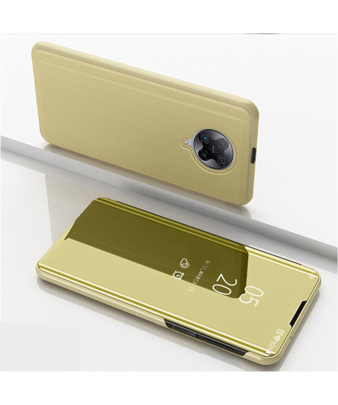 Coque Xiaomi Poco F2 Pro avec rabat effet miroir