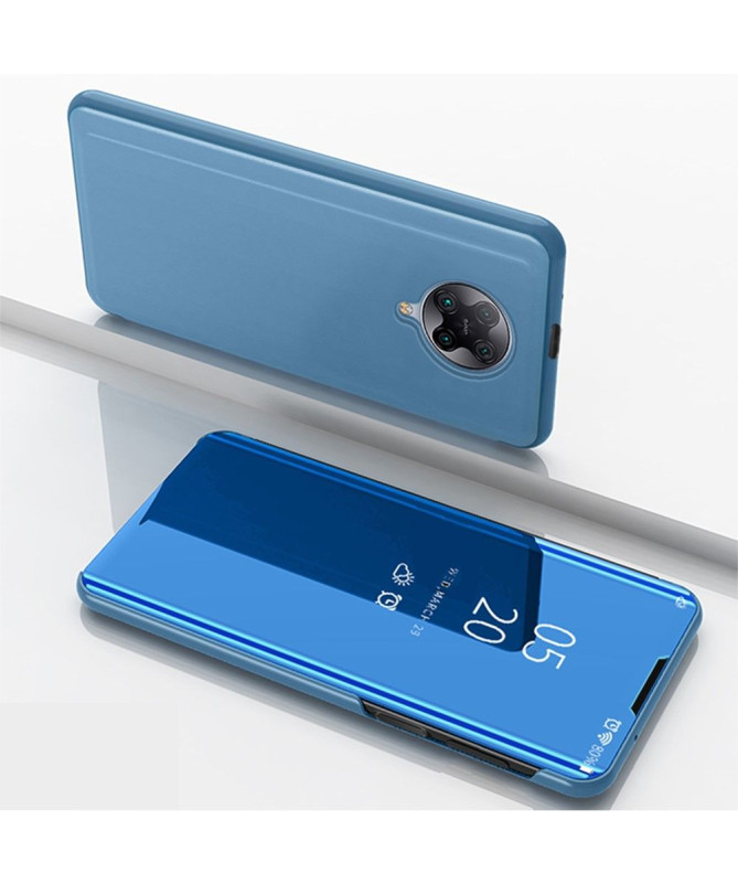 Coque Xiaomi Poco F2 Pro avec rabat effet miroir