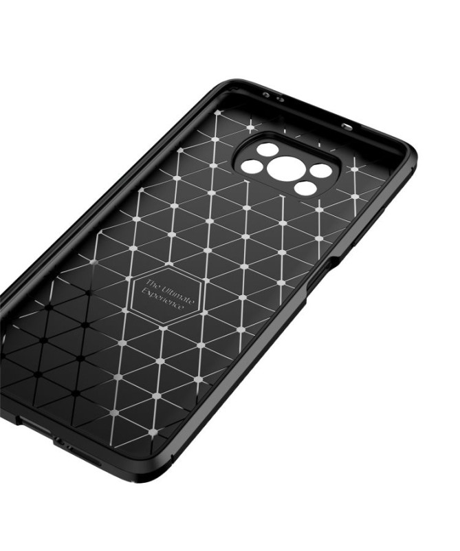 Coque Xiaomi Poco X3 / X3 Pro / X3 NFC effet fibre de carbone