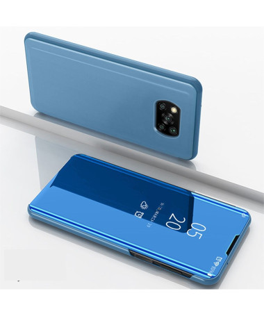 Coque Xiaomi Poco X3 / X3 Pro / X3 NFC avec rabat effet miroir