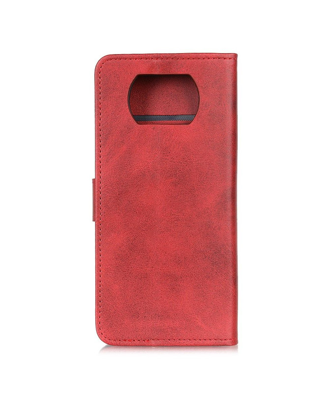 Housse Xiaomi Poco X3 / X3 Pro / X3 NFC Marius effet cuir mat