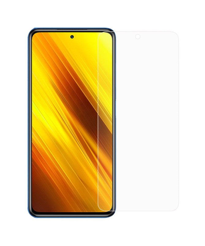 Films protecteurs Xiaomi Poco X3 NFC en verre trempé (2 pièces)