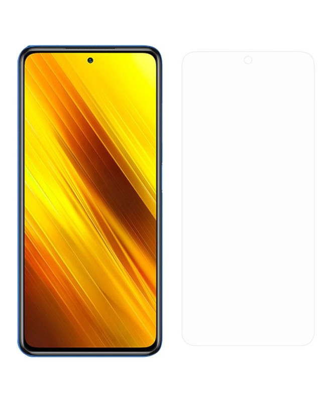 Films protecteurs Xiaomi Poco X3 NFC en verre trempé (2 pièces)