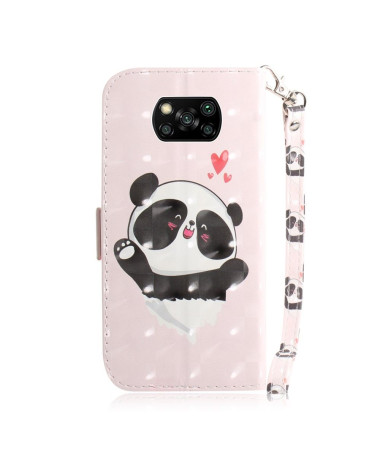 Housse Xiaomi Poco X3 NFC mignon panda