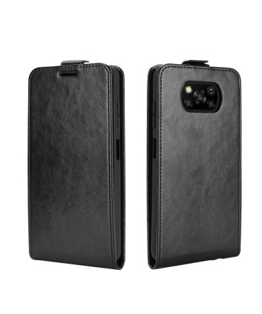 Housse Xiaomi Poco X3 NFC simili cuir avec rabat verticale