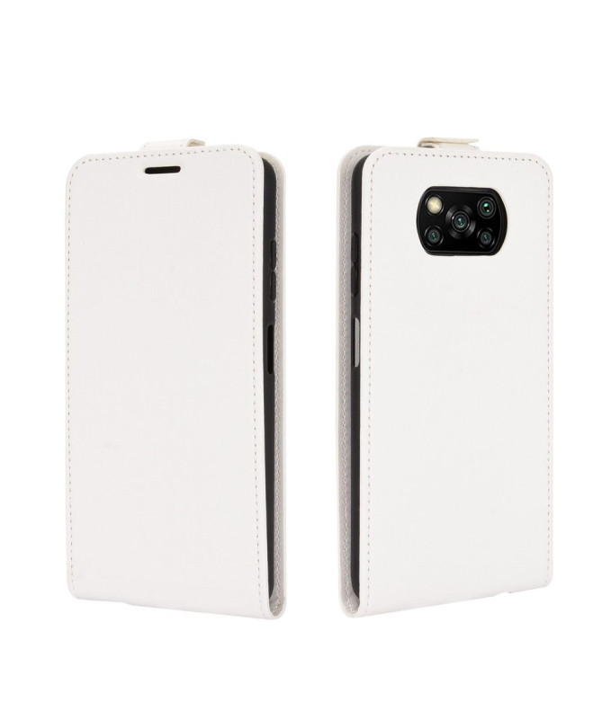 Housse Xiaomi Poco X3 NFC simili cuir avec rabat verticale