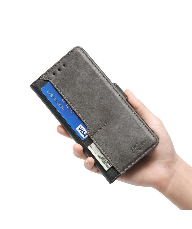 Housse Xiaomi Poco X3 NFC Keyunfei simili cuir bicolore