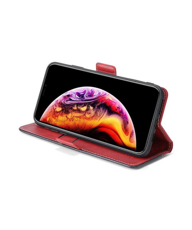 Housse Xiaomi Poco X3 NFC Keyunfei simili cuir bicolore