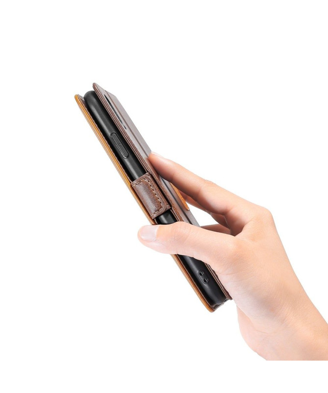 Housse Xiaomi Poco X3 NFC Keyunfei simili cuir bicolore