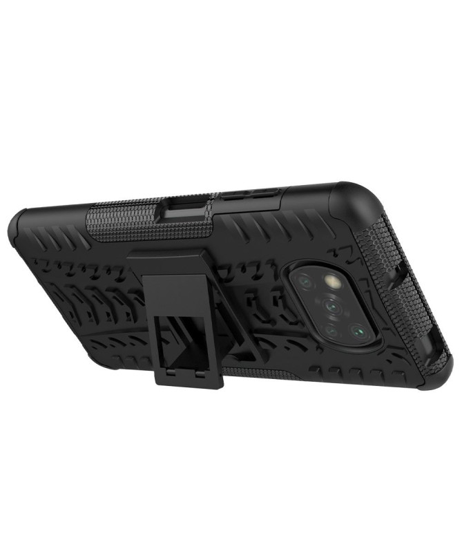 Coque Xiaomi Poco X3 NFC antidérapante avec support intégré