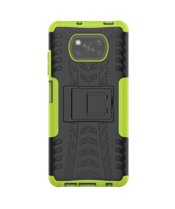 Coque Xiaomi Poco X3 NFC antidérapante avec support intégré