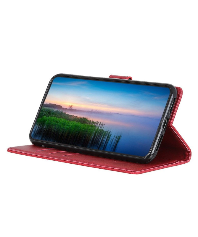 Housse Xiaomi Poco M3 Marius effet cuir mat