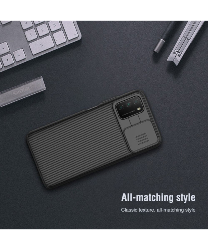 Coque Xiaomi Poco M3 avec cache objectif arrière