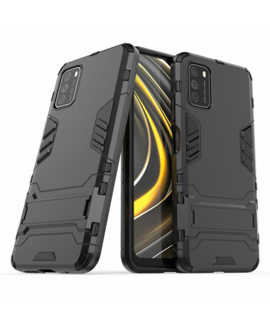 Coque Xiaomi Poco M3 Cool Guard avec support intégré