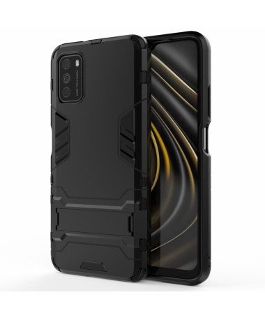 Coque Xiaomi Poco M3 Cool Guard avec support intégré