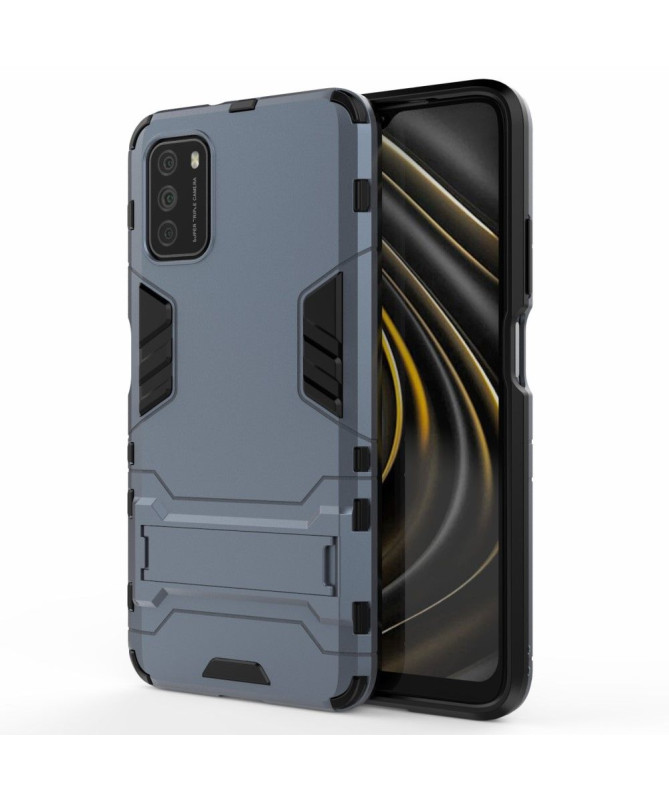 Coque Xiaomi Poco M3 Cool Guard avec support intégré