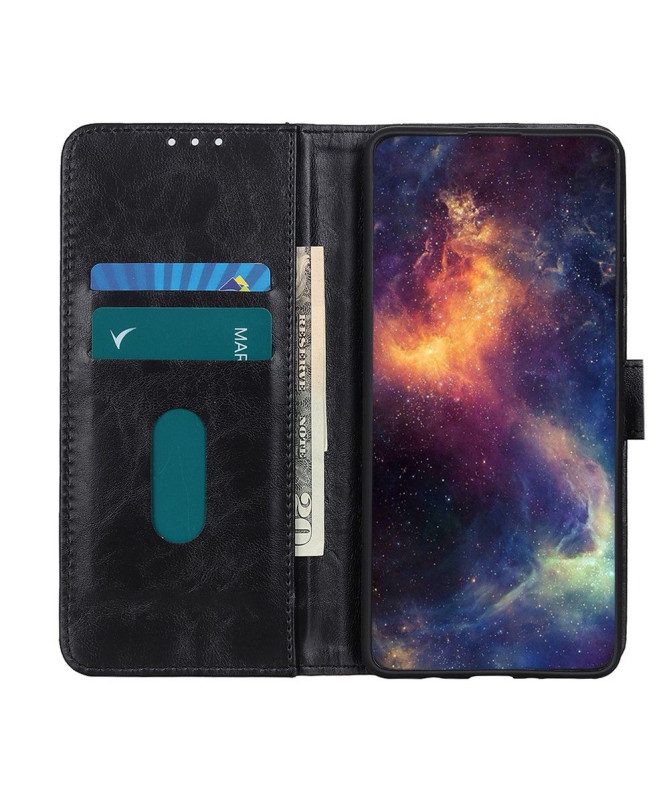 Housse Xiaomi Poco M3 Mélodie Effet Cuir Fonction Support