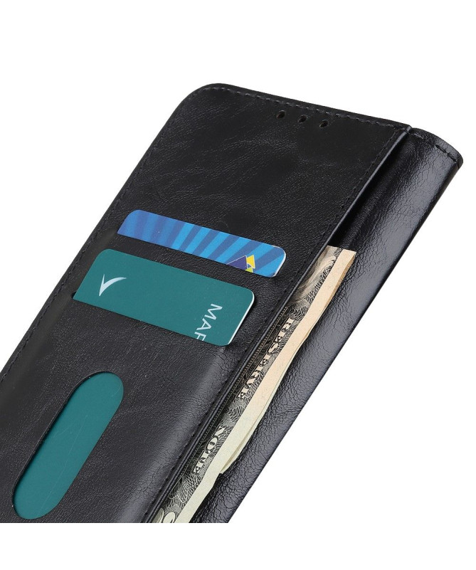 Housse Xiaomi Poco M3 Mélodie Effet Cuir Fonction Support