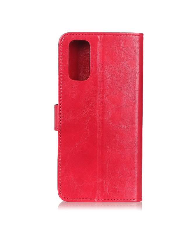 Housse Xiaomi Poco M3 Mélodie Effet Cuir Fonction Support