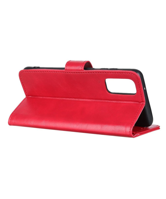 Housse Xiaomi Poco M3 Mélodie Effet Cuir Fonction Support