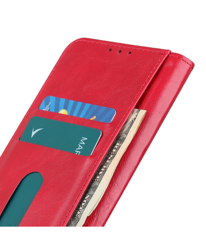 Housse Xiaomi Poco M3 Mélodie Effet Cuir Fonction Support