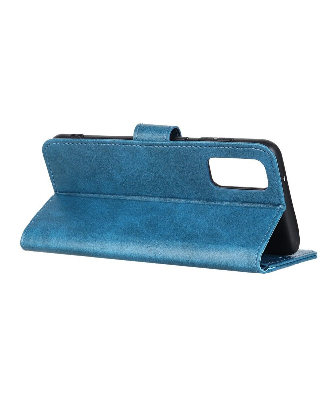 Housse Xiaomi Poco M3 Mélodie Effet Cuir Fonction Support