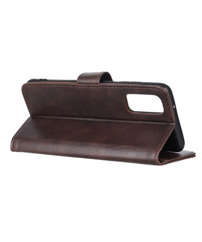 Housse Xiaomi Poco M3 Mélodie Effet Cuir Fonction Support