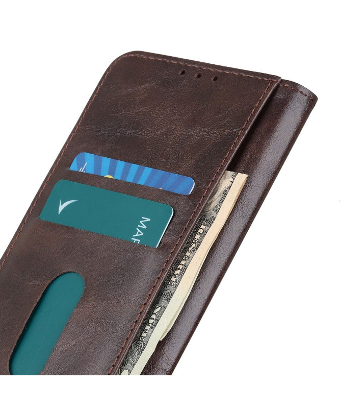 Housse Xiaomi Poco M3 Mélodie Effet Cuir Fonction Support