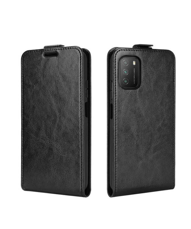 Housse Xiaomi Poco M3 simili cuir avec rabat verticale