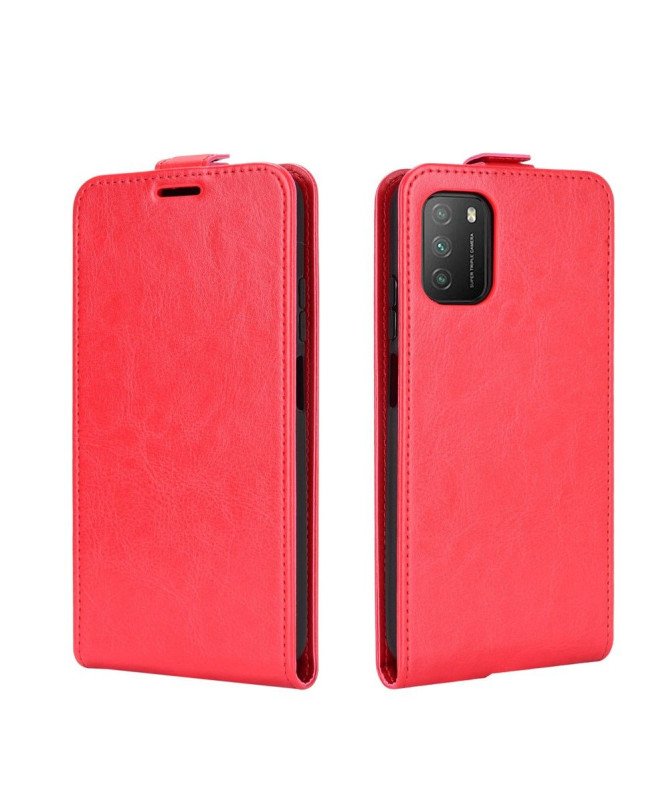 Housse Xiaomi Poco M3 simili cuir avec rabat verticale