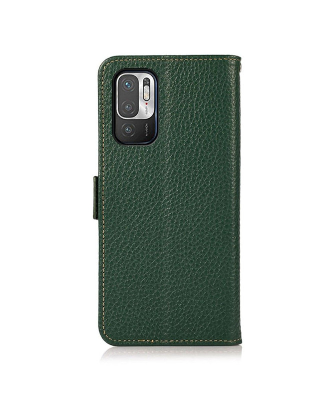 Housse Xiaomi Redmi Note 10 5G / Poco M3 Pro Cuir KHAZNEH