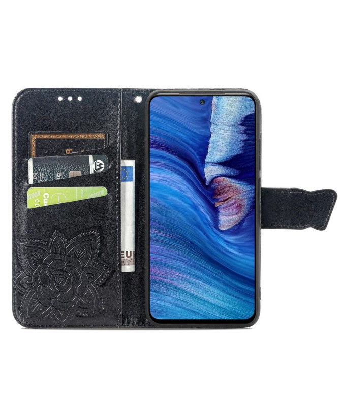 Housse Xiaomi Redmi Note 10 5G / Poco M3 Pro Papillon Relief