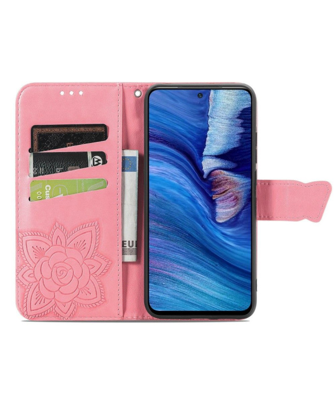Housse Xiaomi Redmi Note 10 5G / Poco M3 Pro Papillon Relief