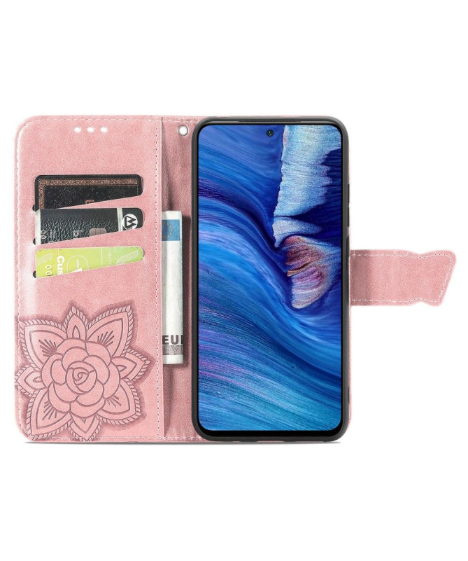 Housse Xiaomi Redmi Note 10 5G / Poco M3 Pro Papillon Relief