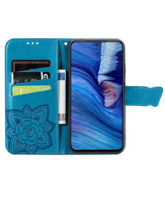 Housse Xiaomi Redmi Note 10 5G / Poco M3 Pro Papillon Relief