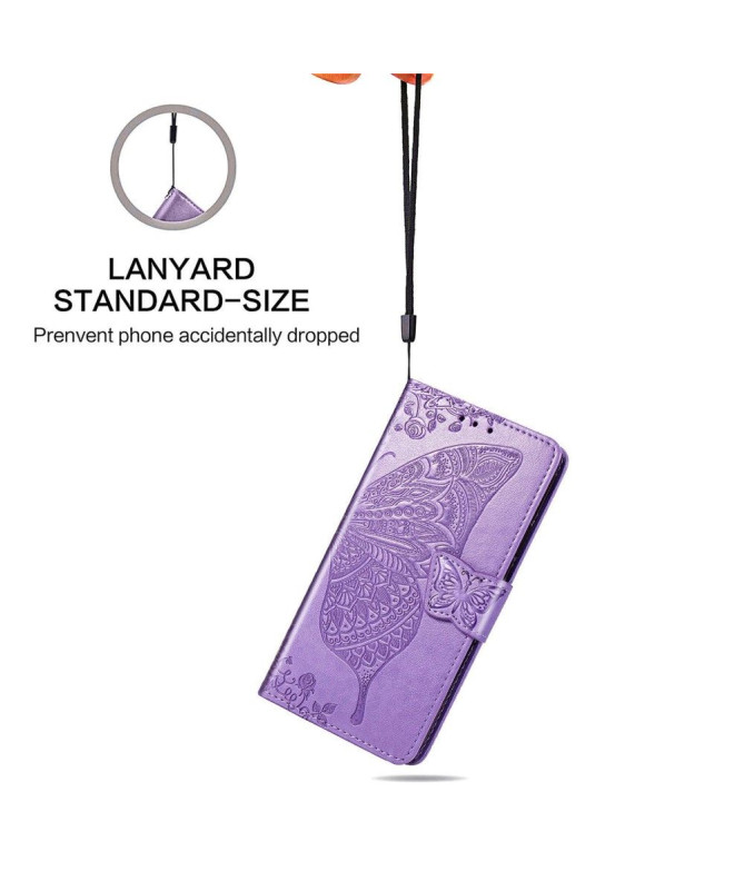 Housse Xiaomi Redmi Note 10 5G / Poco M3 Pro Papillon Relief