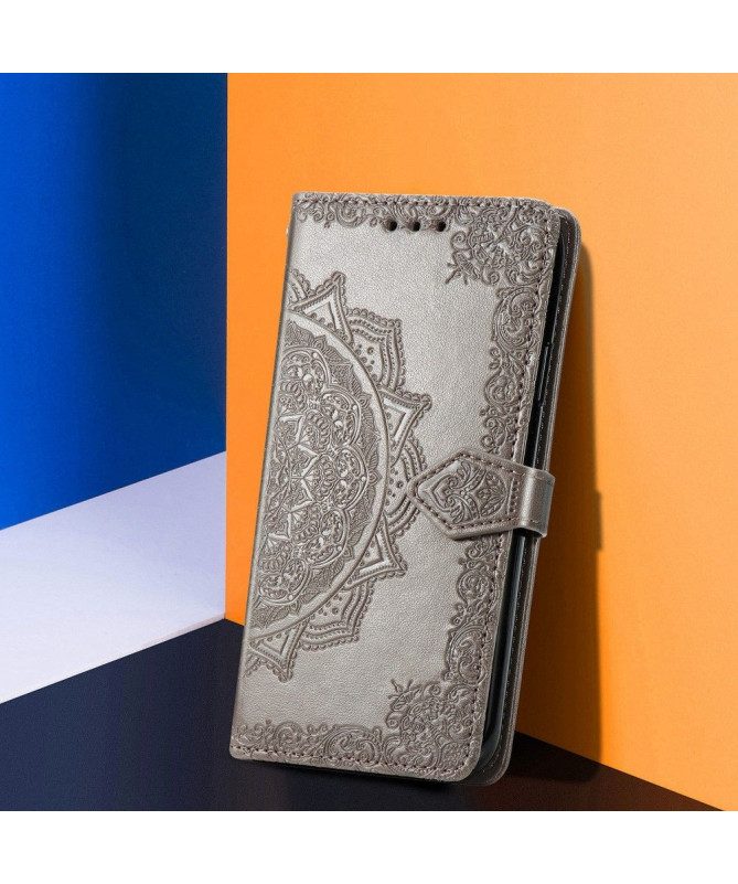 Housse Xiaomi Redmi Note 10 5G / Poco M3 Pro Mandala en relief