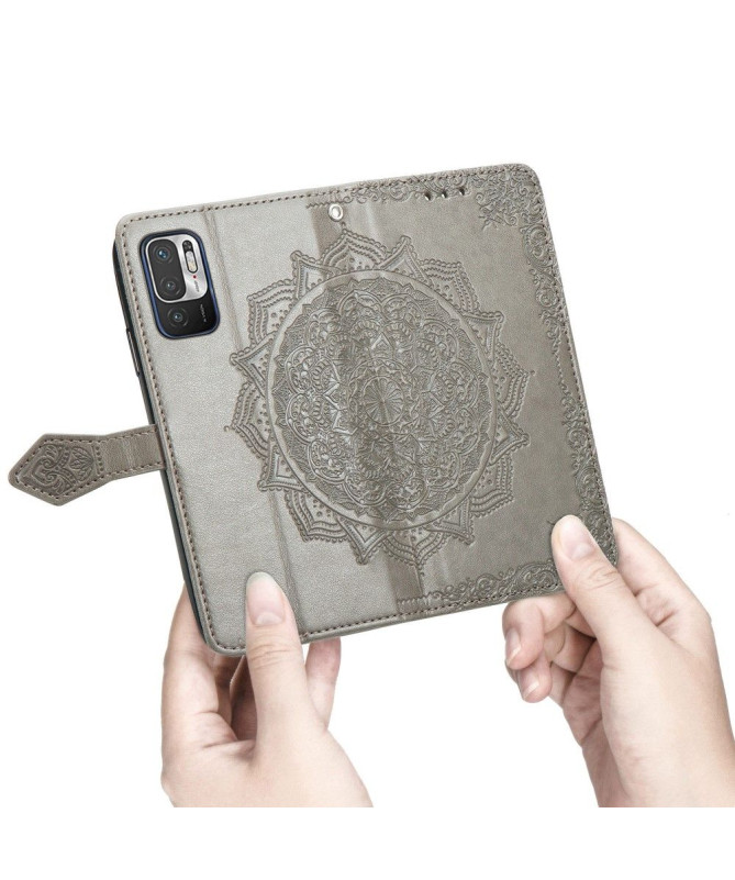 Housse Xiaomi Redmi Note 10 5G / Poco M3 Pro Mandala en relief
