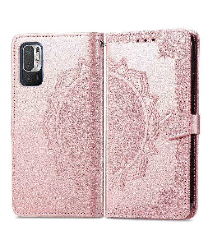 Housse Xiaomi Redmi Note 10 5G / Poco M3 Pro Mandala en relief