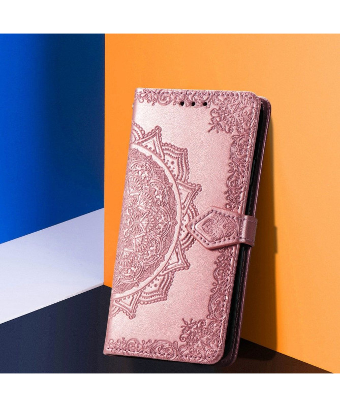 Housse Xiaomi Redmi Note 10 5G / Poco M3 Pro Mandala en relief