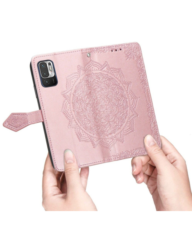 Housse Xiaomi Redmi Note 10 5G / Poco M3 Pro Mandala en relief