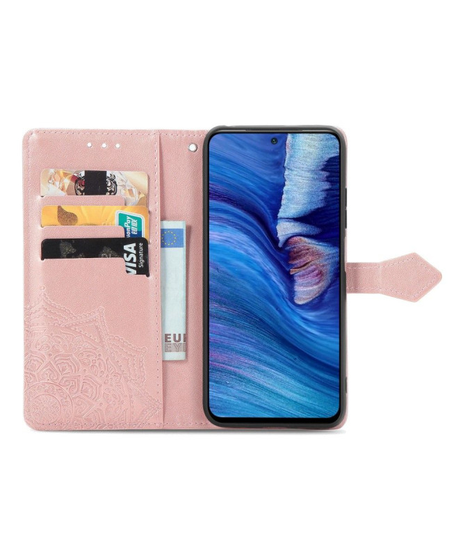 Housse Xiaomi Redmi Note 10 5G / Poco M3 Pro Mandala en relief