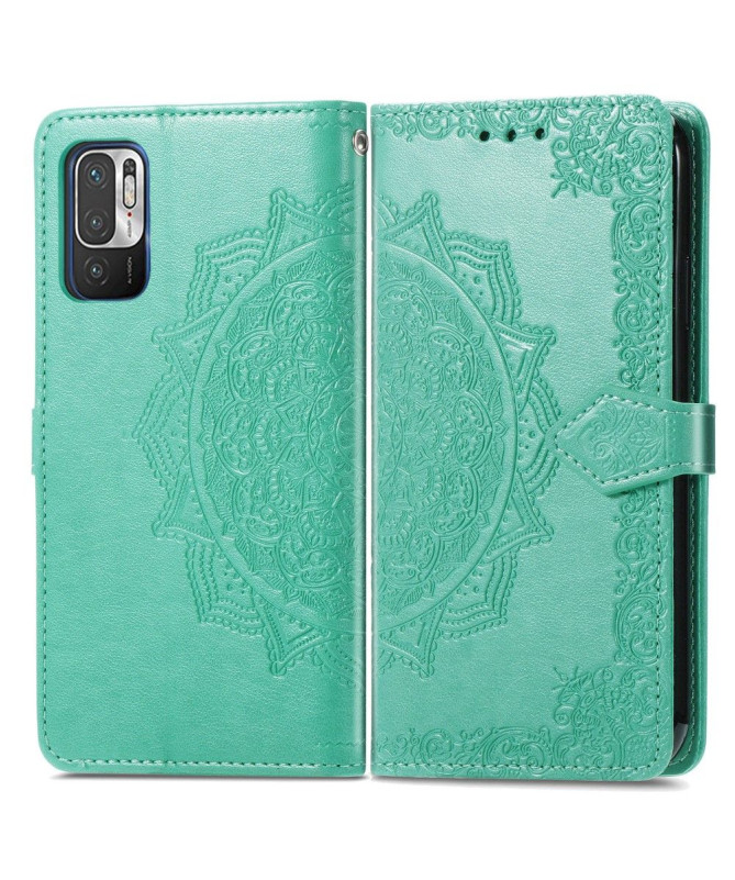 Housse Xiaomi Redmi Note 10 5G / Poco M3 Pro Mandala en relief