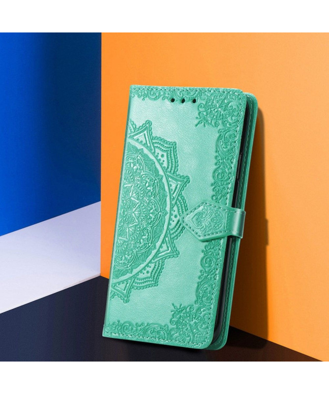 Housse Xiaomi Redmi Note 10 5G / Poco M3 Pro Mandala en relief